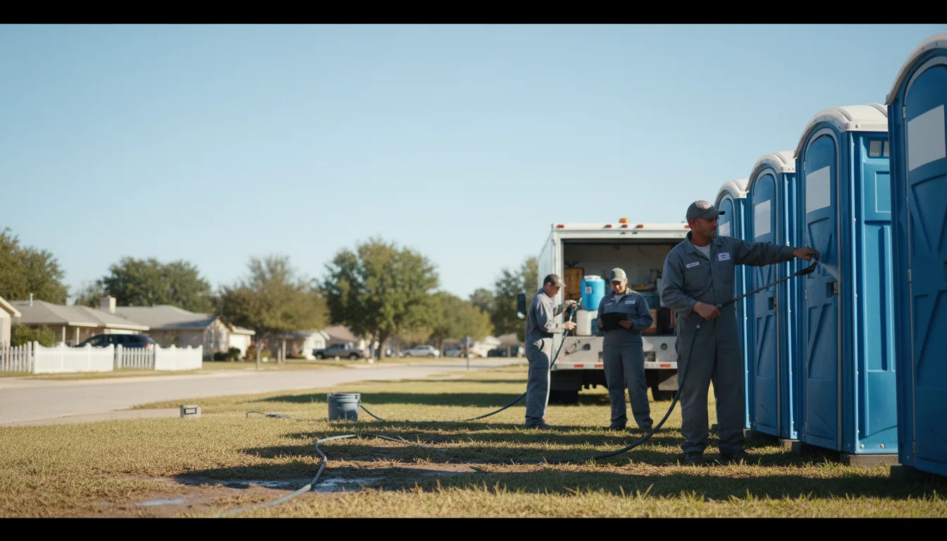 Long-Term Portable Toilet Rental in Keo, AR near me